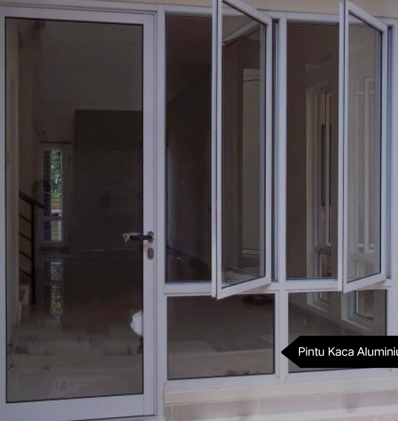 Pekerjaan Pintu Kamar Mandi Aluminium