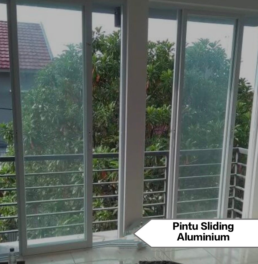 Pengerjaan Jendela Aluminium Minimalis
